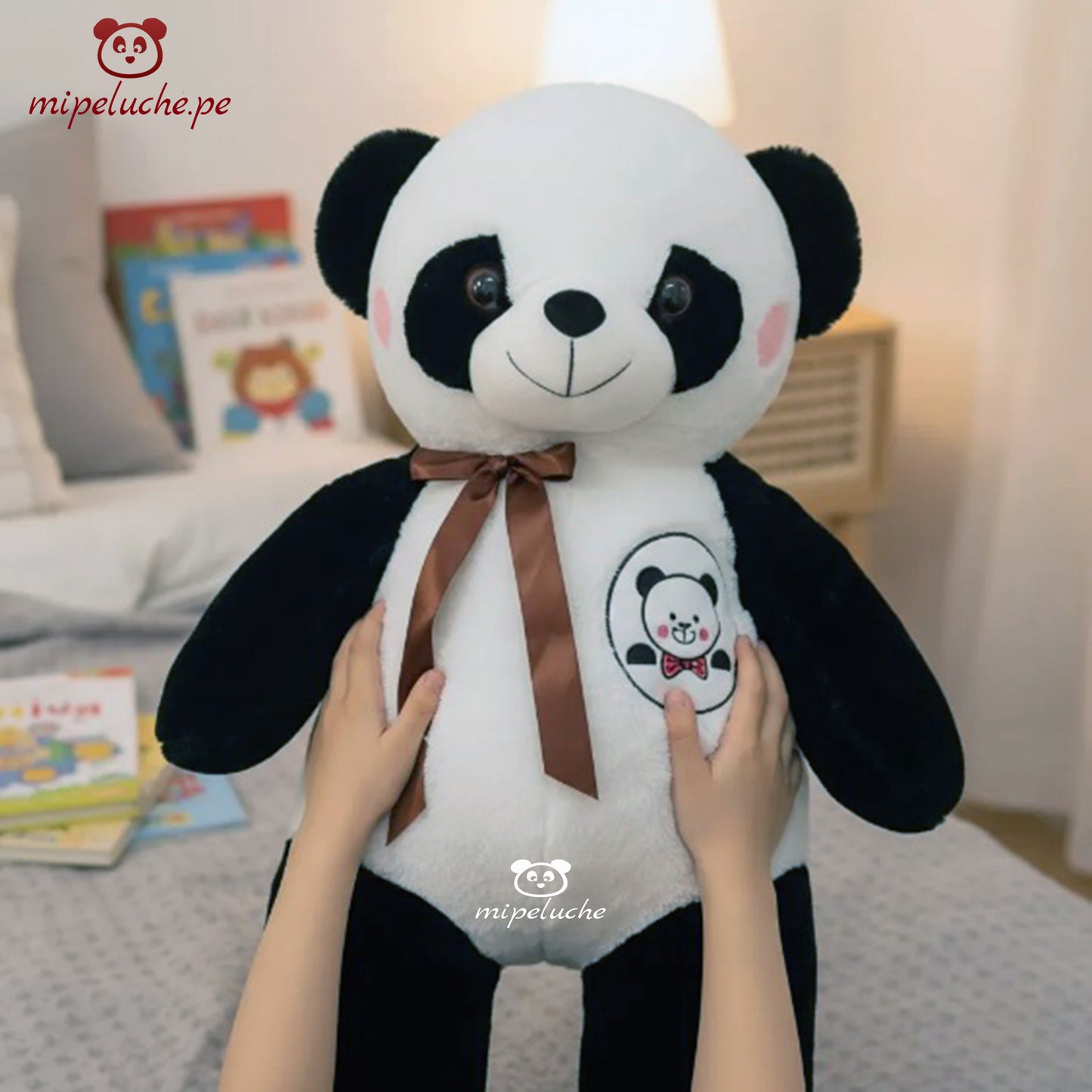 oso panda gigante grande osito peluche panda con cria lima perú peru barato regalo original tierno tienda de regalos niños san valentin enamorados osos dia de la madre cumpleaños navidad