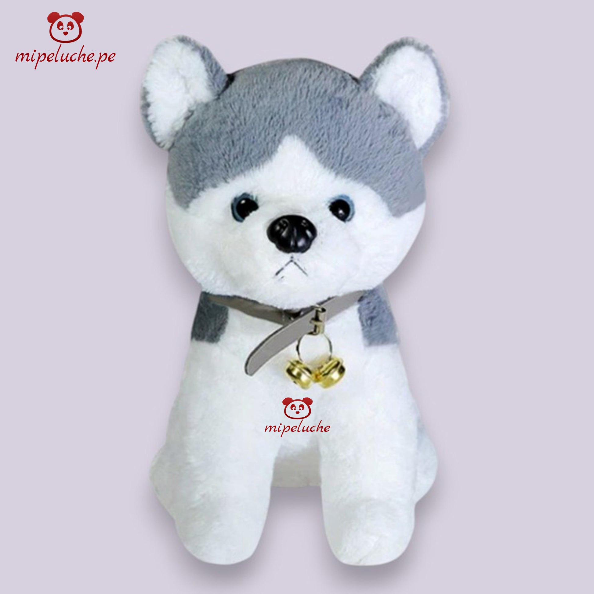 perrito perro peluche gigante grande almohada cojin cachorro cachorrito husky siberiano felpa tienda de regalo original lima peru perú envios delivery dia del niño cumpleaños