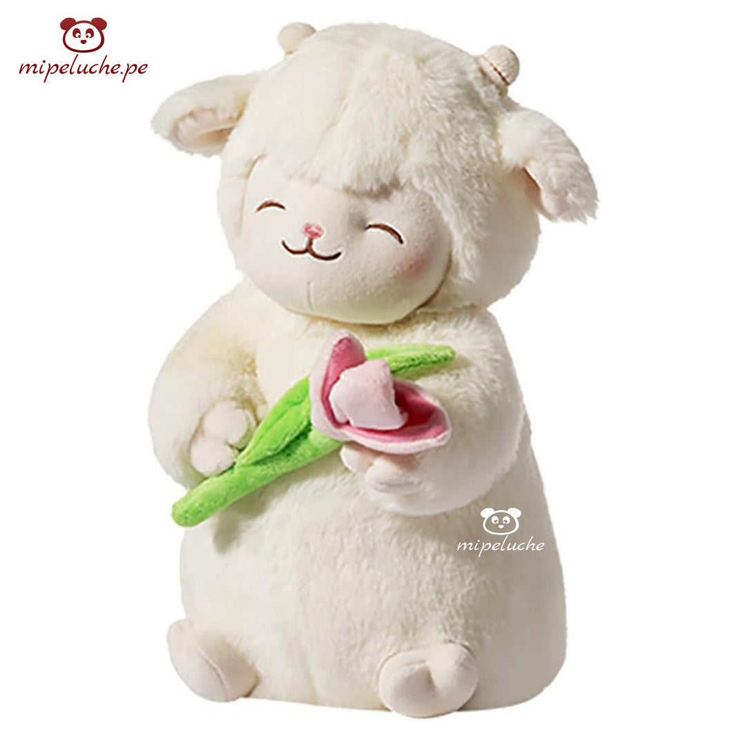 Oveja cordero corderito peluche felpa lima peru perú barato envio tienda de regalo delivery san valentin dia de la madre regalo aniversario cumpleaños niño enamorados novios