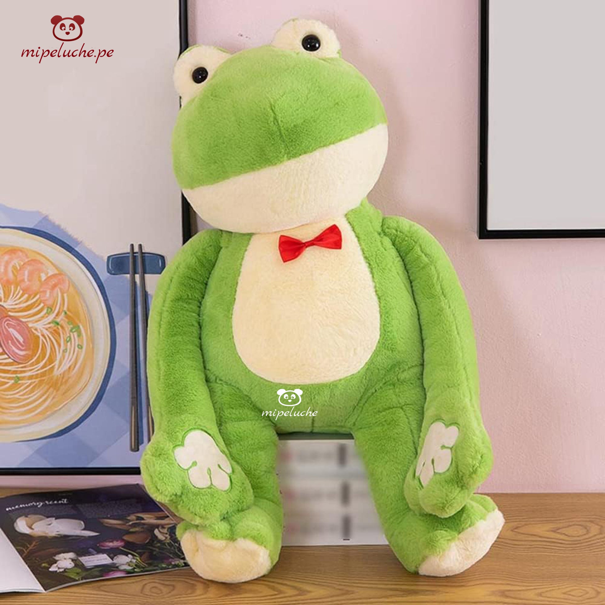 rana ranita sapo peluche felpa lima peru perú barato envio suave pelaje regalo original tienda de regalo delivery san valentin enamorados navidad dia de la madre juguete novios cumpleaños