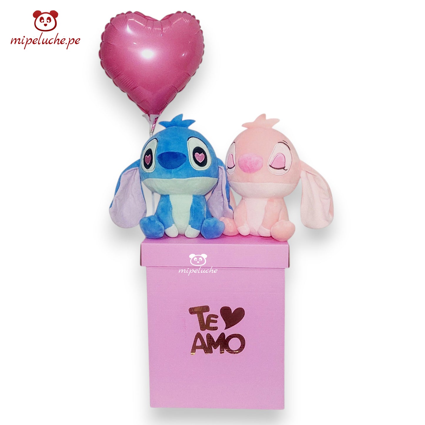 peluche stitch lilo angela stich arreglo regalo lima peru perú delivery tienda de regalos enamorados novios envios arreglos felpa san valentin arreglo dia de la madre cumpleaños