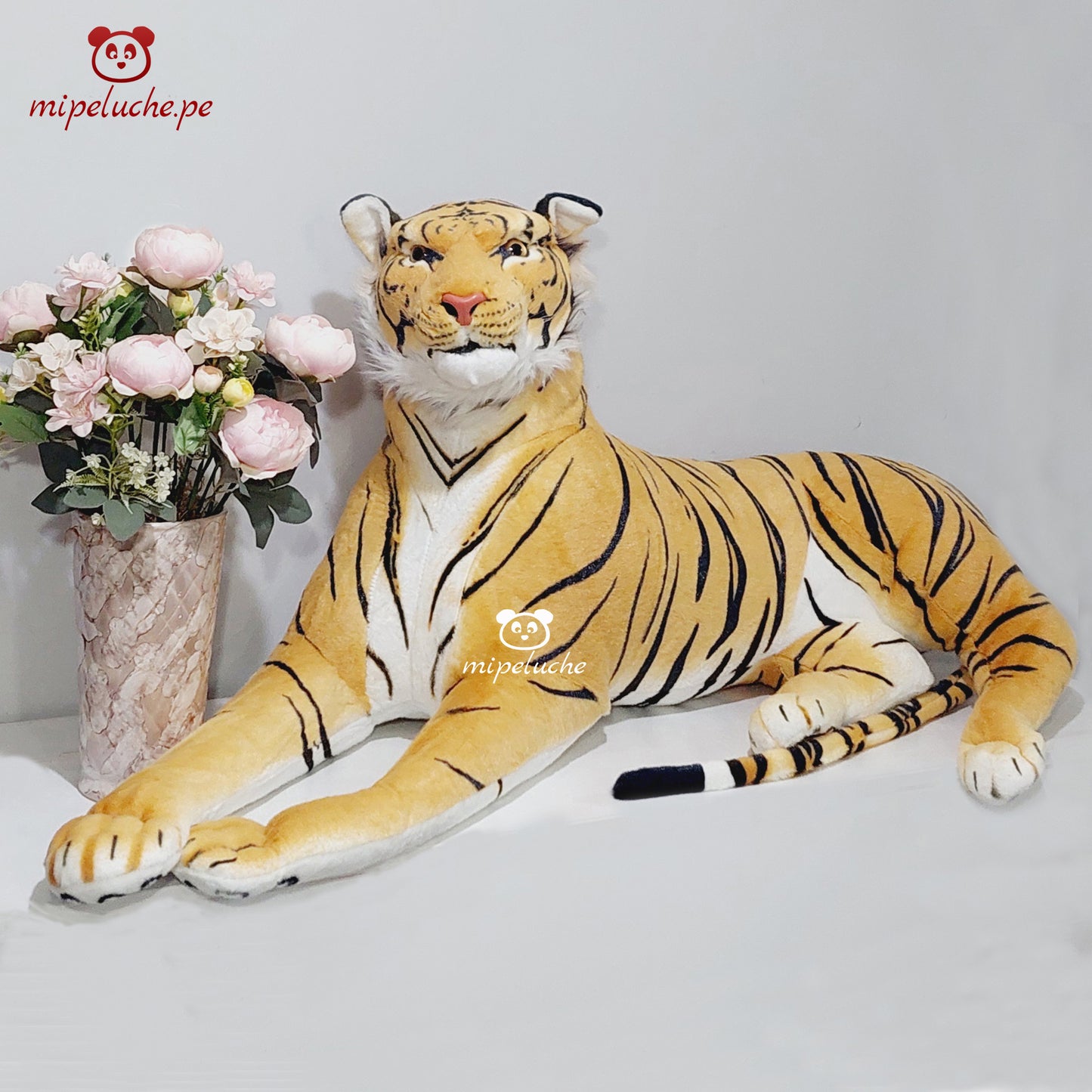 tigre siberiano bengala león leon leoncito peluche gigante felpa regalo lima peru perú tienda de regalo envios delivery tigre leopardo cumpleaños aniversario navidad san valentin dia de la madre