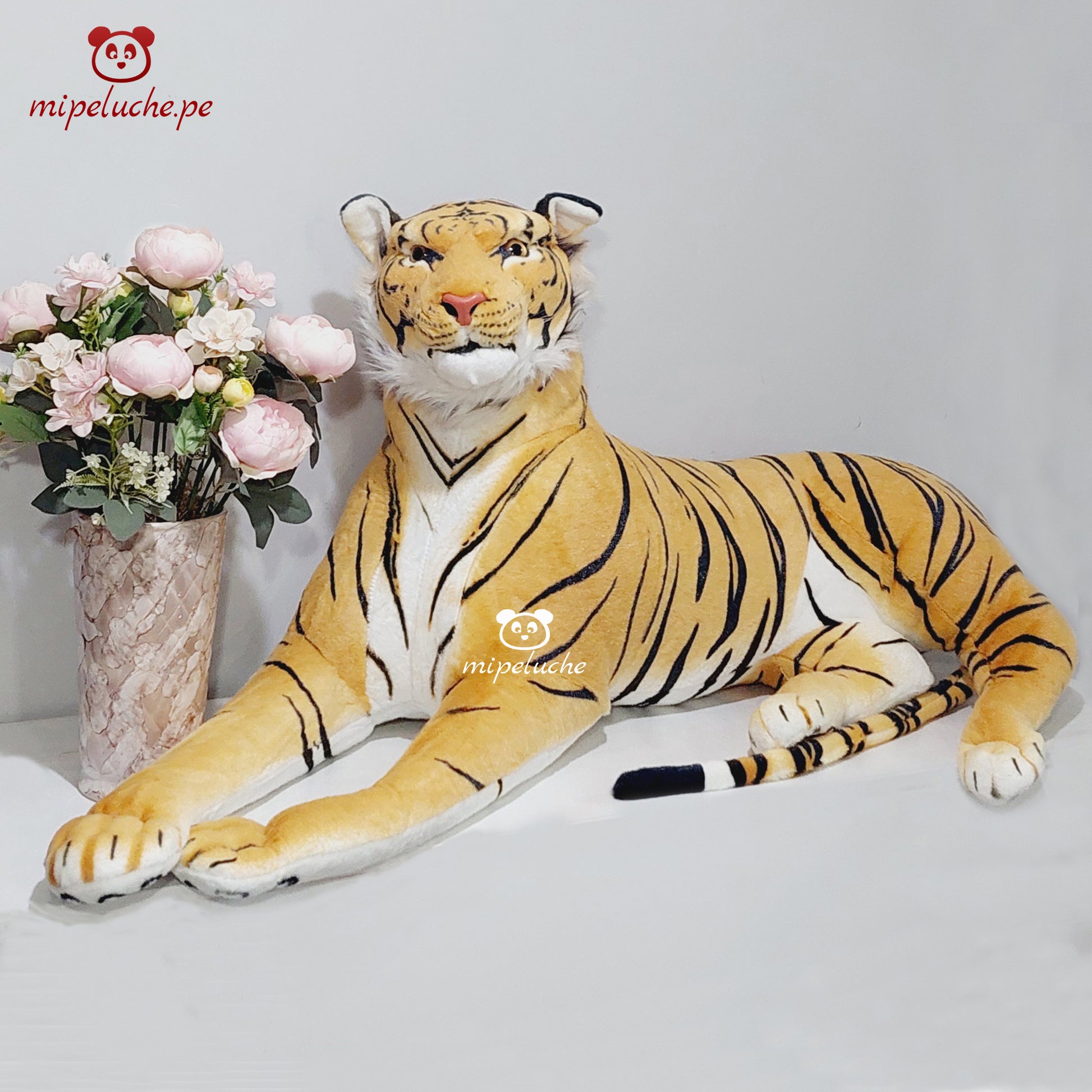 tigre siberiano bengala león leon leoncito peluche gigante felpa regalo lima peru perú tienda de regalo envios delivery tigre leopardo cumpleaños aniversario navidad san valentin dia de la madre