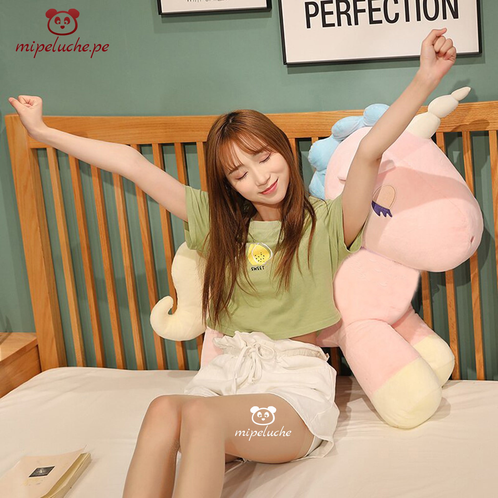 unicornio pony caballo peluche almohada dormir lima peru perú envio delivery tienda de regalos envios felpa cojin dia de la madre niños bebes baby shower san valentin enamorados cumpleaños
