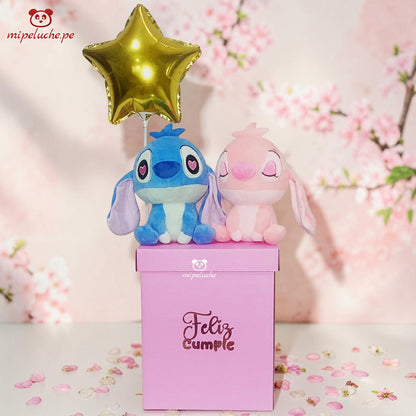 peluche stitch lilo angela stich arreglo regalo lima peru perú delivery tienda de regalos enamorados novios envios arreglos felpa san valentin arreglo dia de la madre cumpleaños