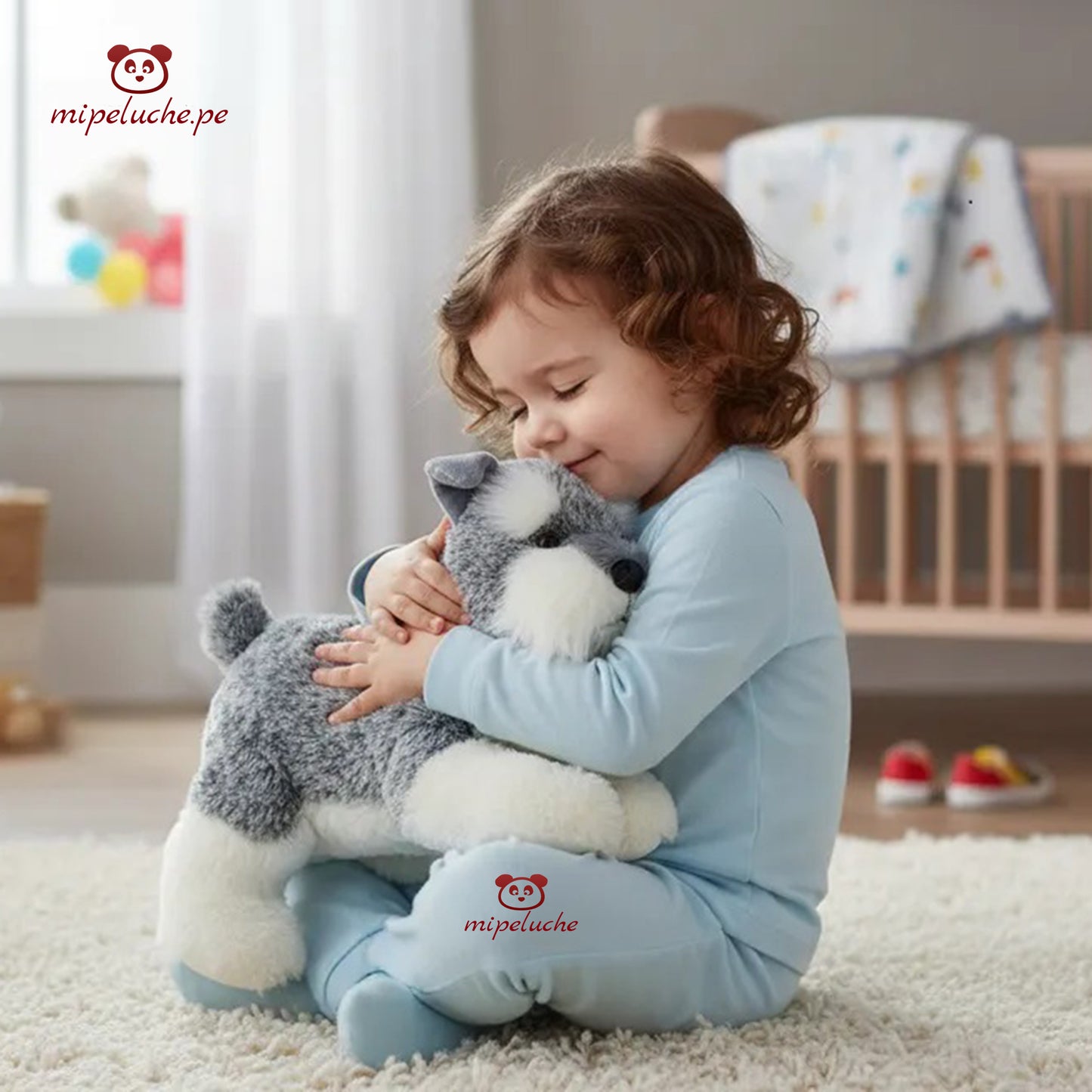 perrito perro peluche cachorro cachorrito schnauzer felpa tienda de regalo original lima peru perú barato envío a domicilio juguete tienda de regalos niños dia de la madre san valentin enamorados cumpleaños