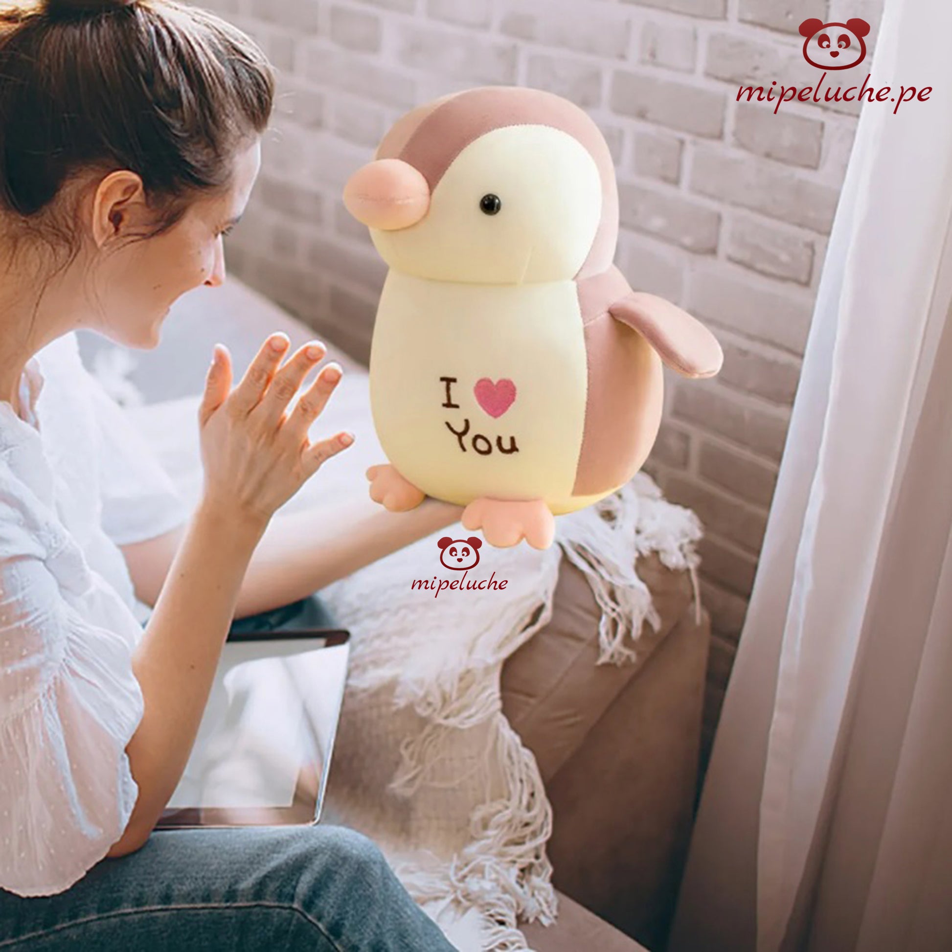 peluche pinguino lima envio gratis delivery tienda de regalos peru felpa enamorados san valentin cumpleaños dia de la madre niños navidad