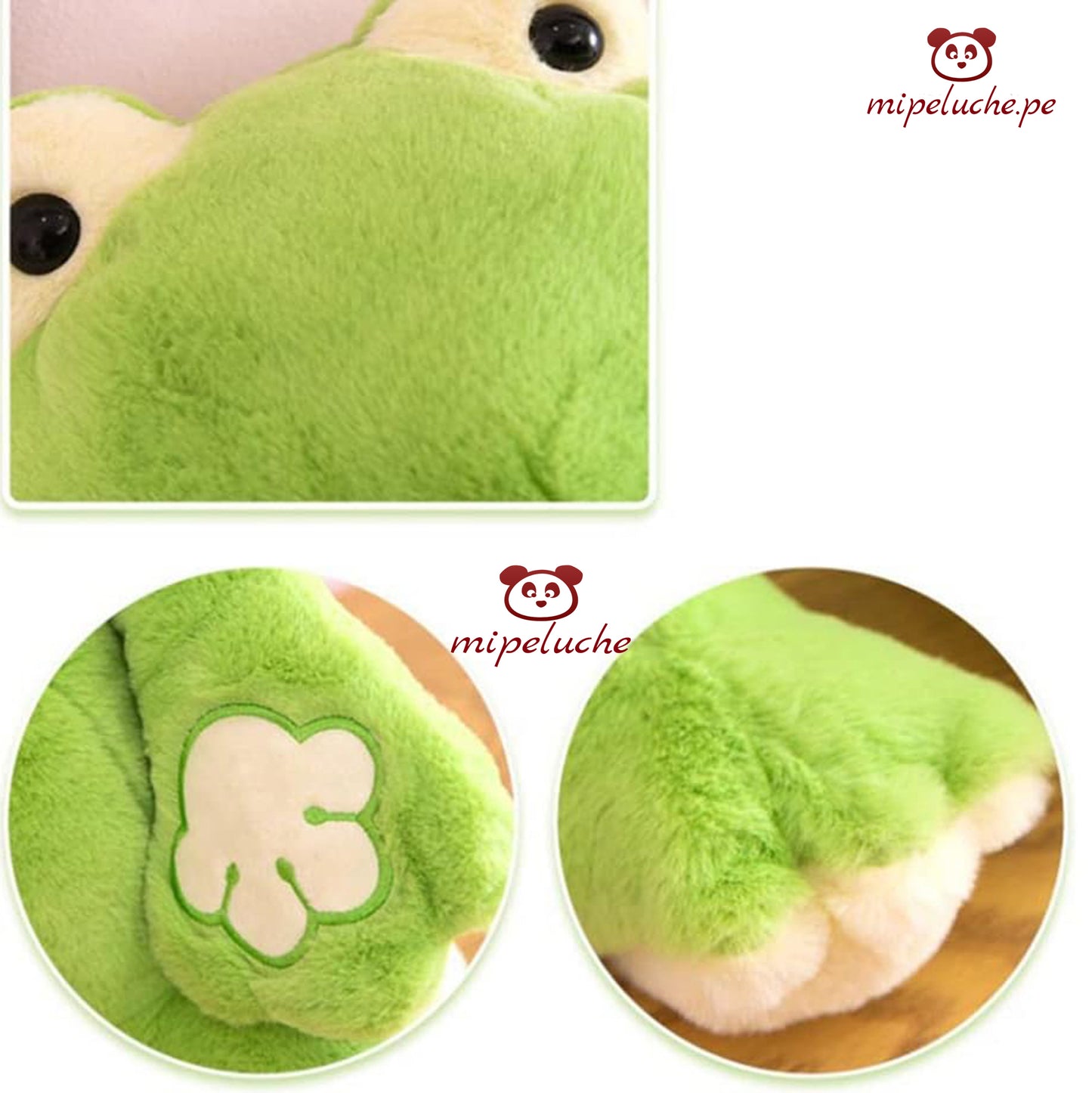 rana ranita sapo peluche felpa lima peru perú barato envio suave pelaje regalo original tienda de regalo delivery san valentin enamorados navidad dia de la madre juguete novios cumpleaños