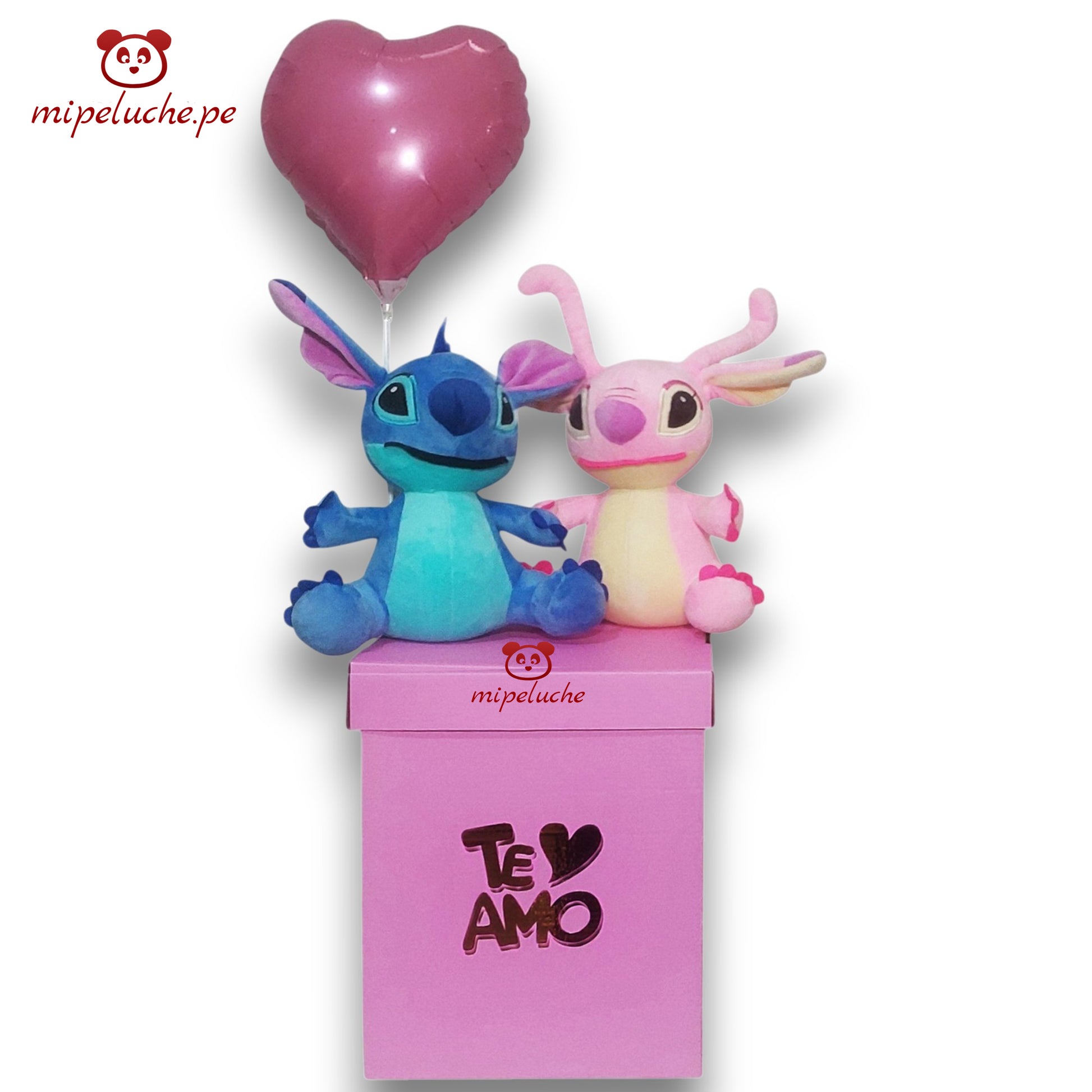 peluche stitch lilo angela stich arreglo regalo lima peru perú delivery tienda de regalos enamorados novios envios arreglos felpa san valentin arreglo dia de la madre cumpleaños