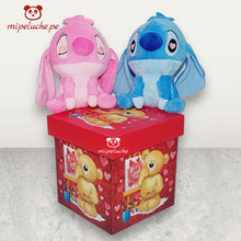 Cargar imagen en el visor de la galería, peluche stitch y angela stich lilo enamorados lima peru perú delivery tienda de regalos niño envios arreglos san valentin dia de la madre enamorados felpa cumpleaños