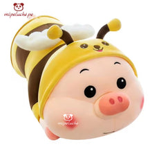 Cargar imagen en el visor de la galería, cerdito chanchito chancho cerdo abeja peluche felpa lima peru perú barato envio tienda de regalo delivery felpa enamorados dia de san valentin dia de la madre cumpleaños niños