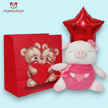 Cargar imagen en el visor de la galería, cerdito chanchito chancho cerdo peluche felpa lima peru perú barato envio tienda de regalo delivery san valentin dia de la madre regalo aniversario cumpleaños kim sam soon