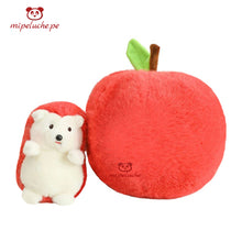 Cargar imagen en el visor de la galería, peluche puerco espin erizo lima peru perú envio delivery tienda de regalos suave felpa animales delivery enamorados san valentin cumpleaños dia de la madre niños manzana fruta