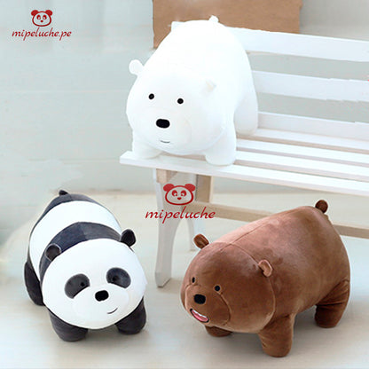 osos escandalosos oso pardo polar panda We Bare Bears escandaloso osito felpa peluche almohada dormir lima peru perú envio delivery tienda de regalo osos enamorados san valentin cumpleaños dia de la madre regalo original