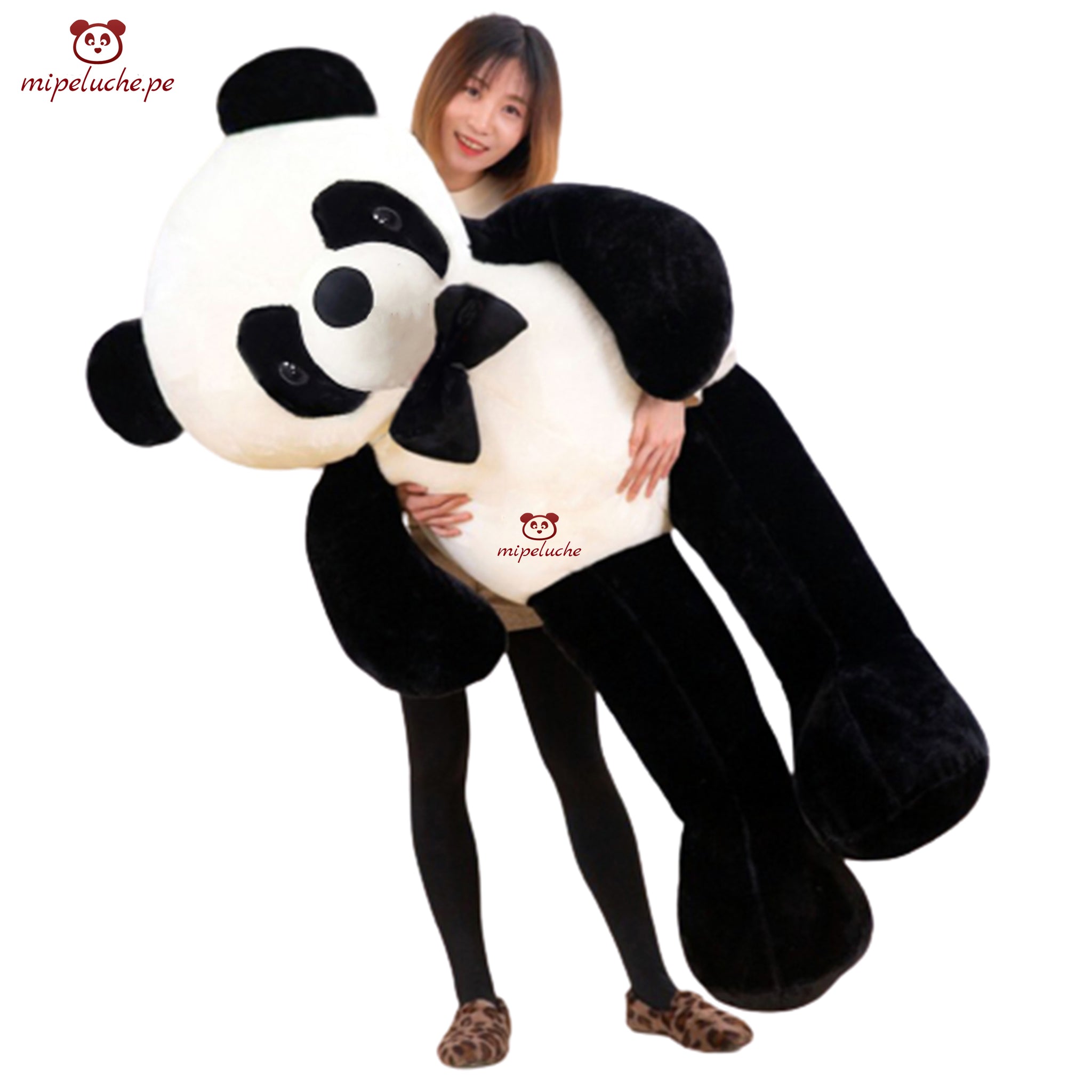 Oso Panda Peluche Gigante Grande De 160 Cm Canción Personal –