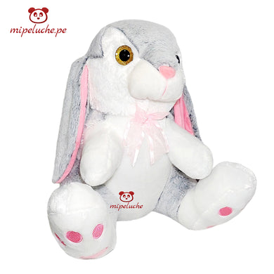 conejo coneja conejita suave peluche felpa juguete con chompa muñeca orejas largas lima peru perú barato envío a domicilio juguete tienda de regalos niños dia de la madre san valentin enamorados cumpleaños