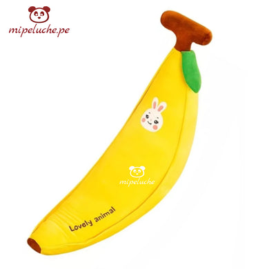 almohada kawaii platano banana fruta cojin regalo juguetea kawai chino felpa tienda de regalo original lima peru perú envios delivery enamorados san valentin dia de la madre niños cumpleaños