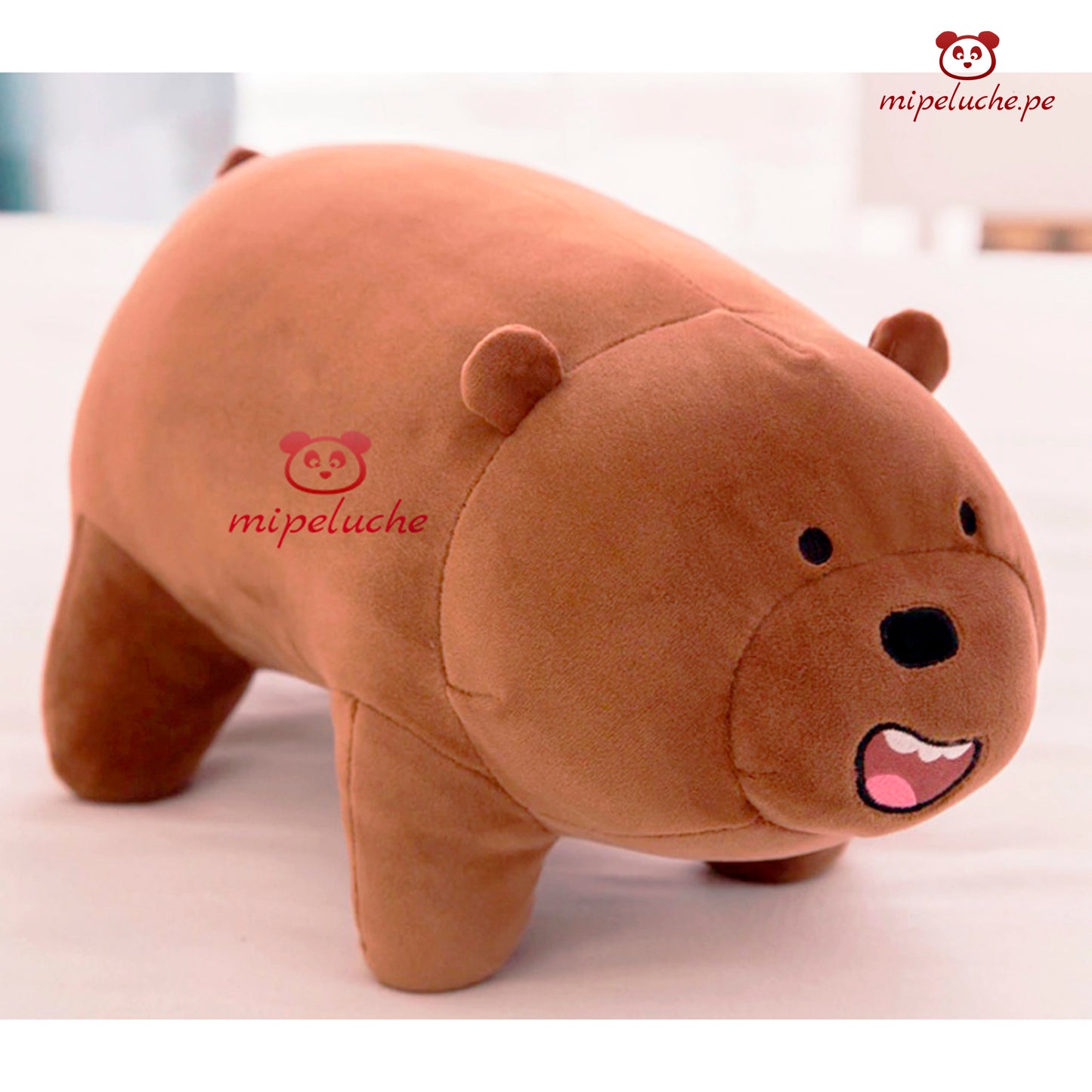 osos escandalosos oso pardo polar panda We Bare Bears escandaloso osito felpa peluche almohada dormir lima peru perú envio delivery tienda de regalo osos enamorados san valentin cumpleaños dia de la madre regalo original