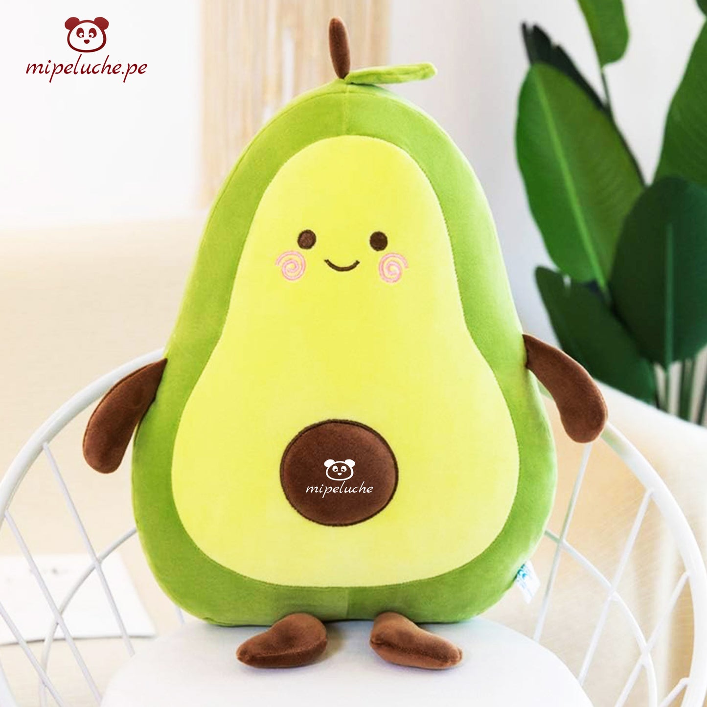 almohada kawaii palta aguacate fruta cojin regalo juguete kawai chino felpa tienda de regalo original lima peru perú envios delivery enamorados san valentin dia de la madre niños cumpleaños