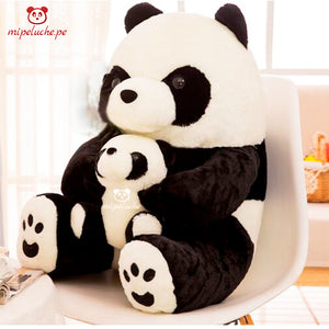 oso osito peluche panda con cria lima perú peru barato regalo original tierno tienda de regalos niños san valentin enamorados dia de la madre navidad cumpleaños