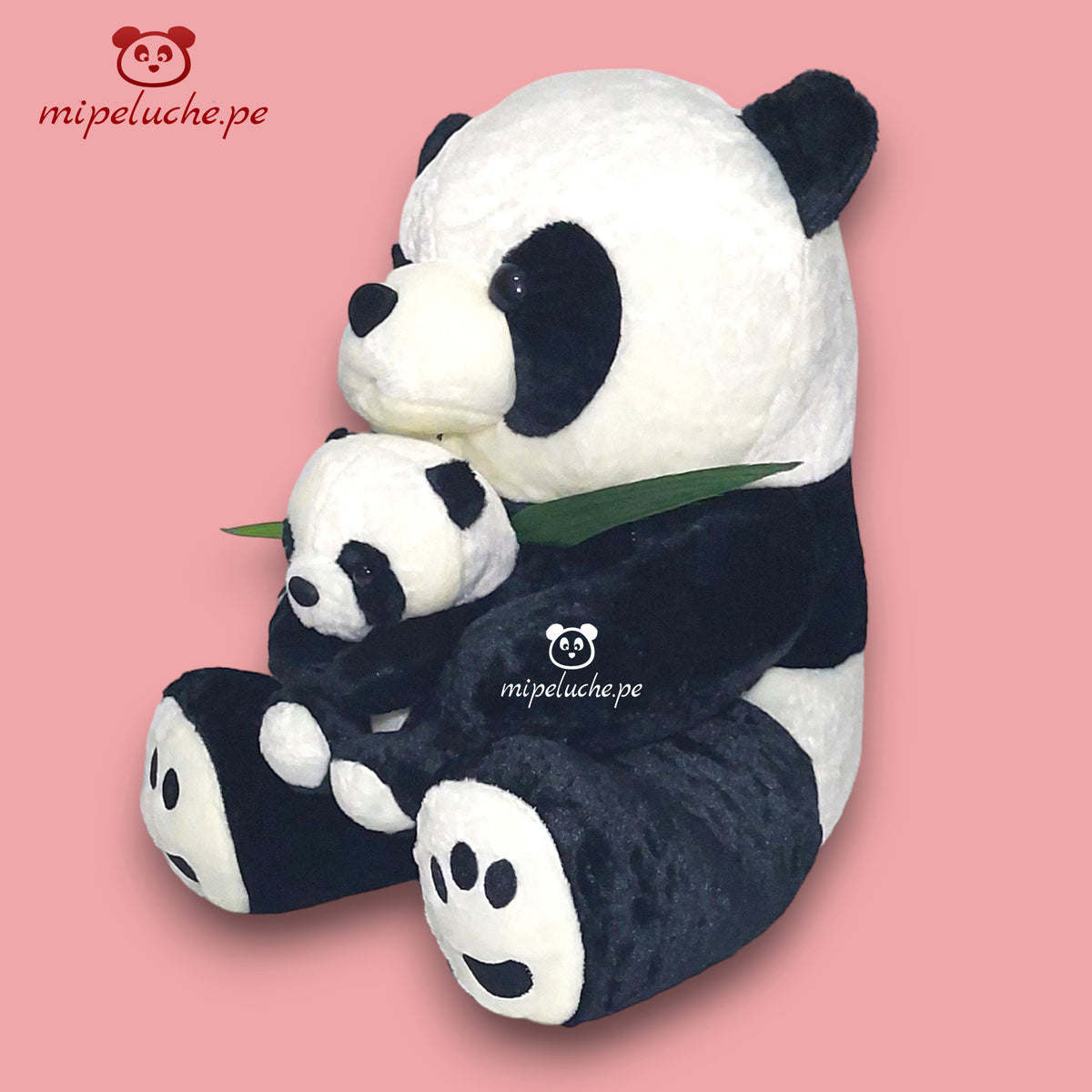oso osito peluche panda con cria lima perú peru barato regalo original tierno tienda de regalos niños san valentin enamorados dia de la madre navidad cumpleaños