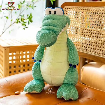 cocodrilo peluche felpa lima peru perú barato envio suave pelaje regalo original tienda de regalo delivery san valentin enamorados almohada cojin dia de la madre cumpleaños niños navidad