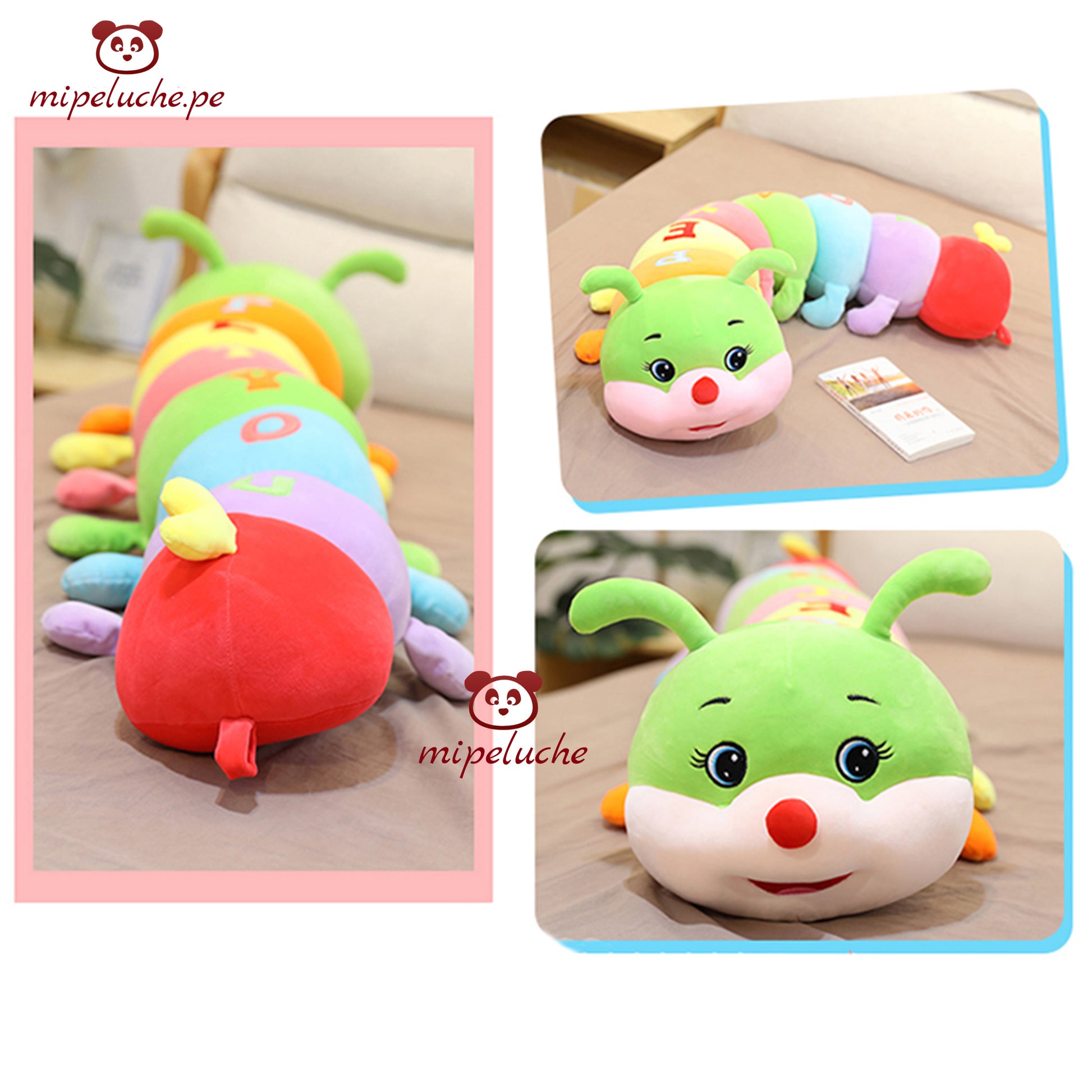 gusano oruga kawai gusanito peluche felpa tienda de regalo mipeluche original lima peru perú envios delivery enamorados san valentin dia de la madre niños cumpleaños