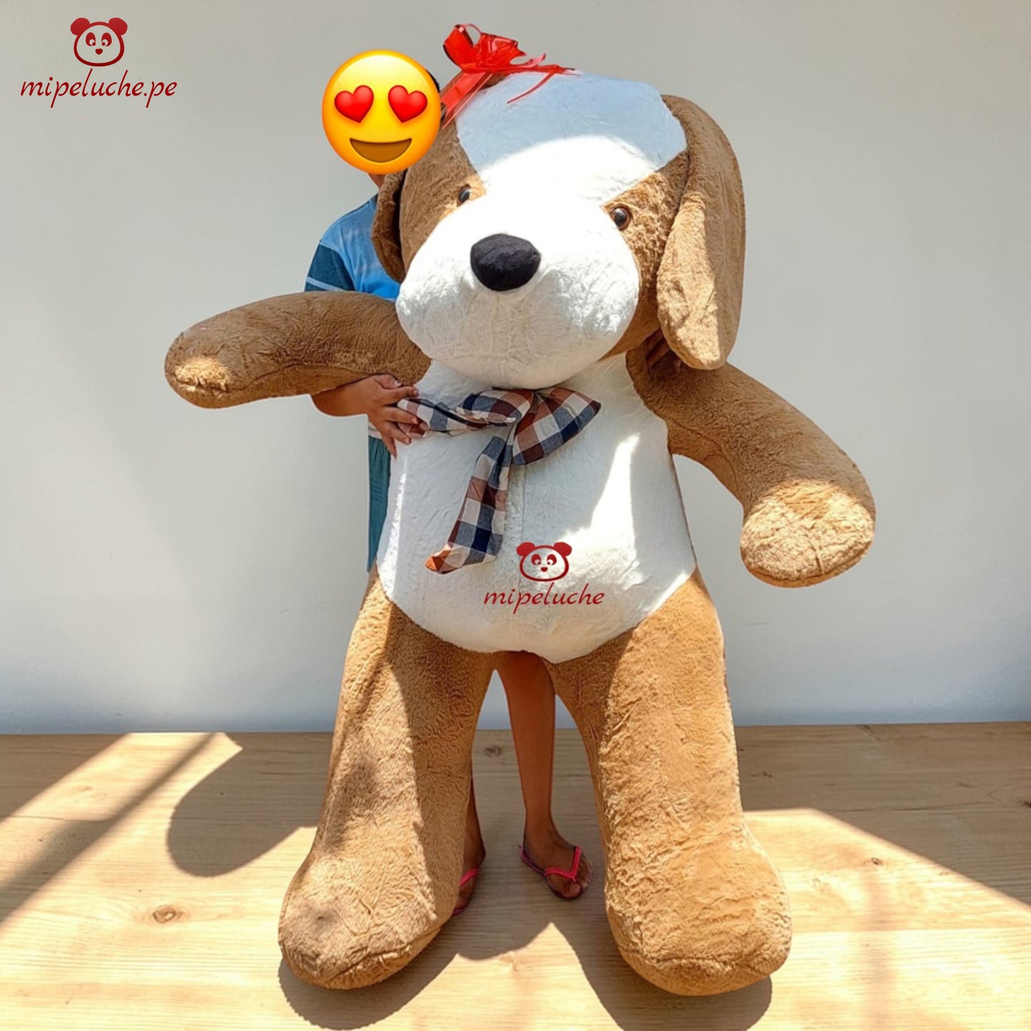 perrito cachorro perro cachorrito peluche grande gigante lima perú personalizado peru barato tienda de regalo envio gratis delivery amor san valentin enamorados dia de la madre dia del niño cumpleaños