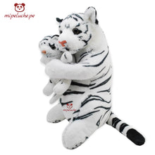 Cargar imagen en el visor de la galería, tigre siberiano peluche felino con cria lima perú peru barato regalo original tierno tienda de regalos niños san valentin enamorados dia de la madre navidad cumpleaños