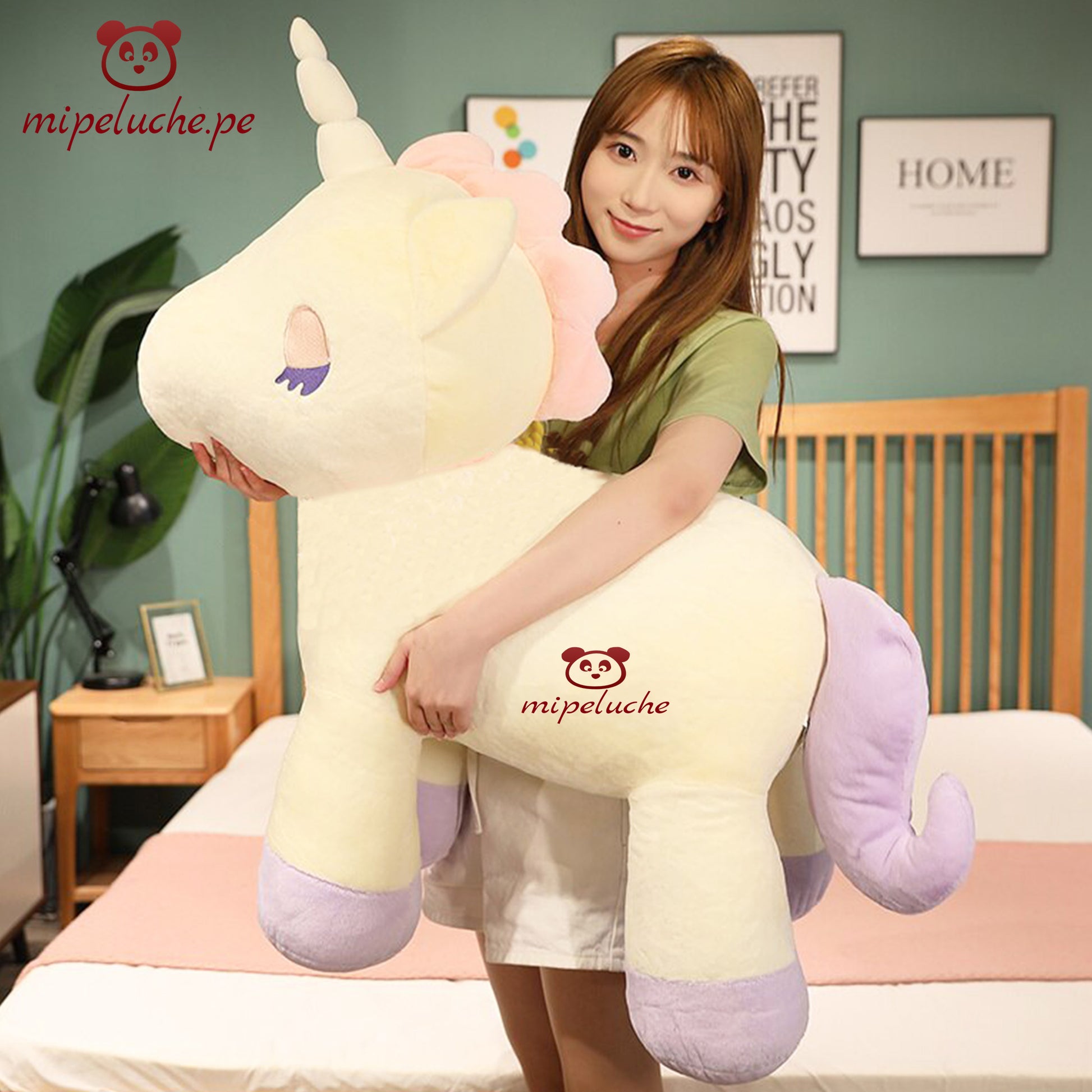 unicornio pony caballo peluche almohada dormir lima peru perú envio delivery tienda de regalos envios felpa cojin dia de la madre niños bebes baby shower san valentin enamorados cumpleaños