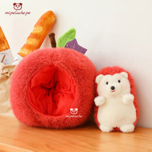 Cargar imagen en el visor de la galería, peluche puerco espin erizo lima peru perú envio delivery tienda de regalos suave felpa animales delivery enamorados san valentin cumpleaños dia de la madre niños manzana fruta