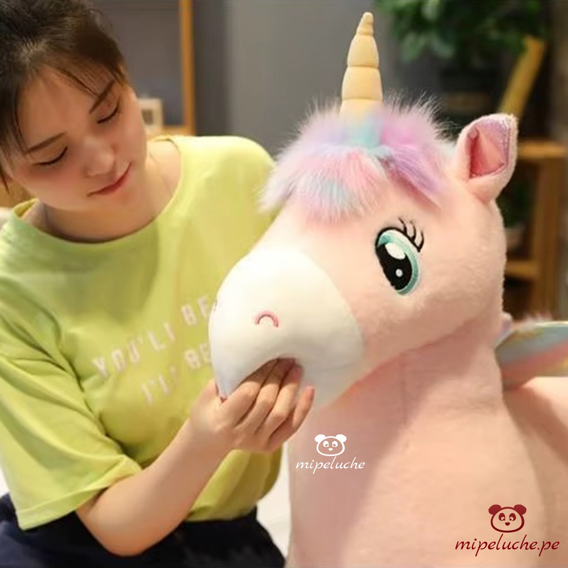 unicornio pony caballo peluche almohada dormir lima peru perú envio delivery tienda de regalos envios felpa cojin dia de la madre niños bebes baby shower san valentin enamorados cumpleaños