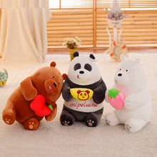 Cargar imagen en el visor de la galería, osos escandalosos oso pardo polar panda We Bare Bears escandaloso osito felpa peluche almohada dormir lima peru perú envio delivery tienda de regalo enamorados san valentin dia de la madre navidad cumpleaños