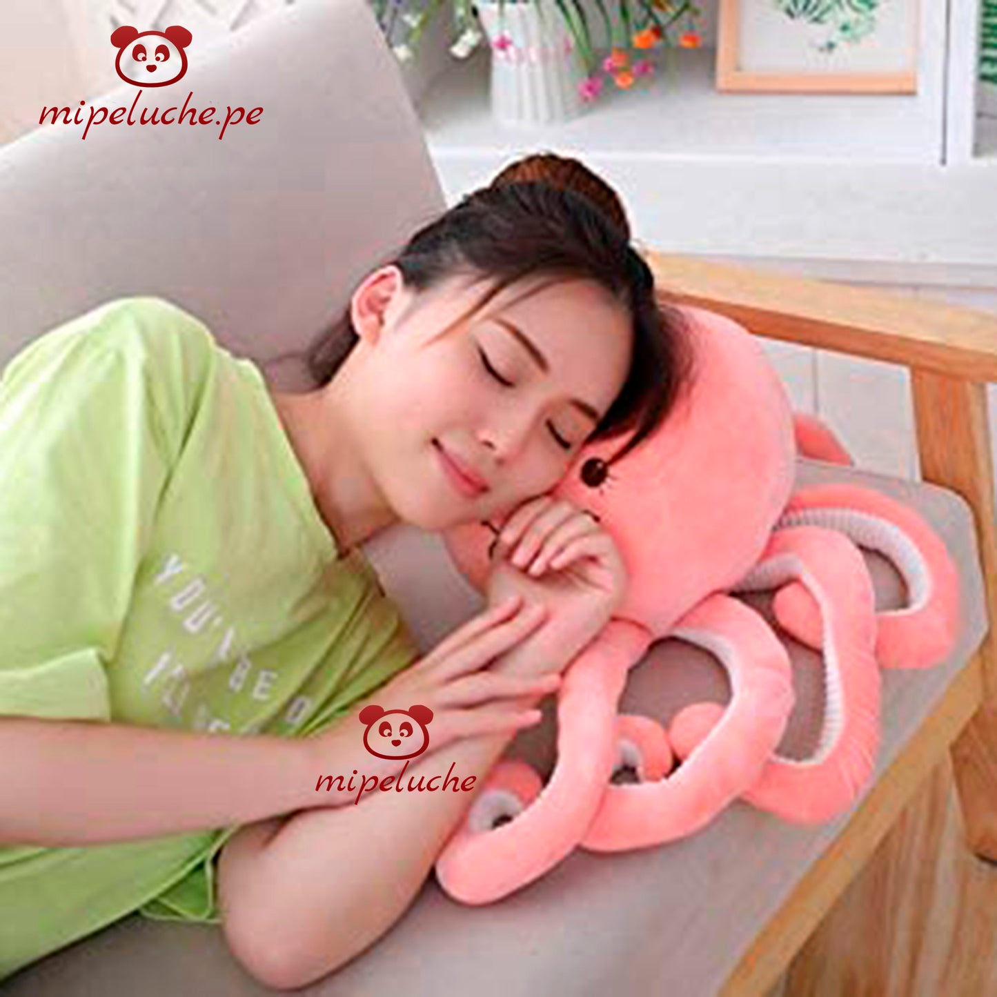 pulpo bebe octopus peluche felpa lima peru perú barato envio suave pelaje regalo original tienda de regalo delivery navidad regalo niños enamorados novios bebes
