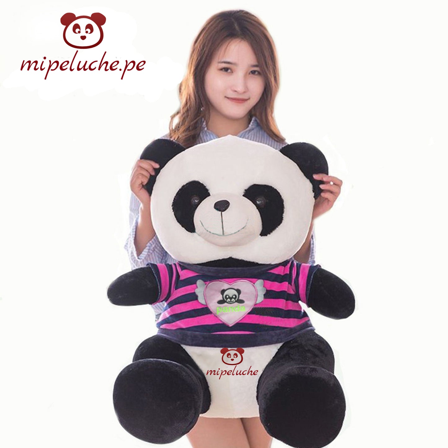 panda peluche peluches pandita felpa lima peru perú barato envio tienda de regalos tierno envio delivery oso osos enamorados san valentin dia de la madre regalo navidad cumpleaños
