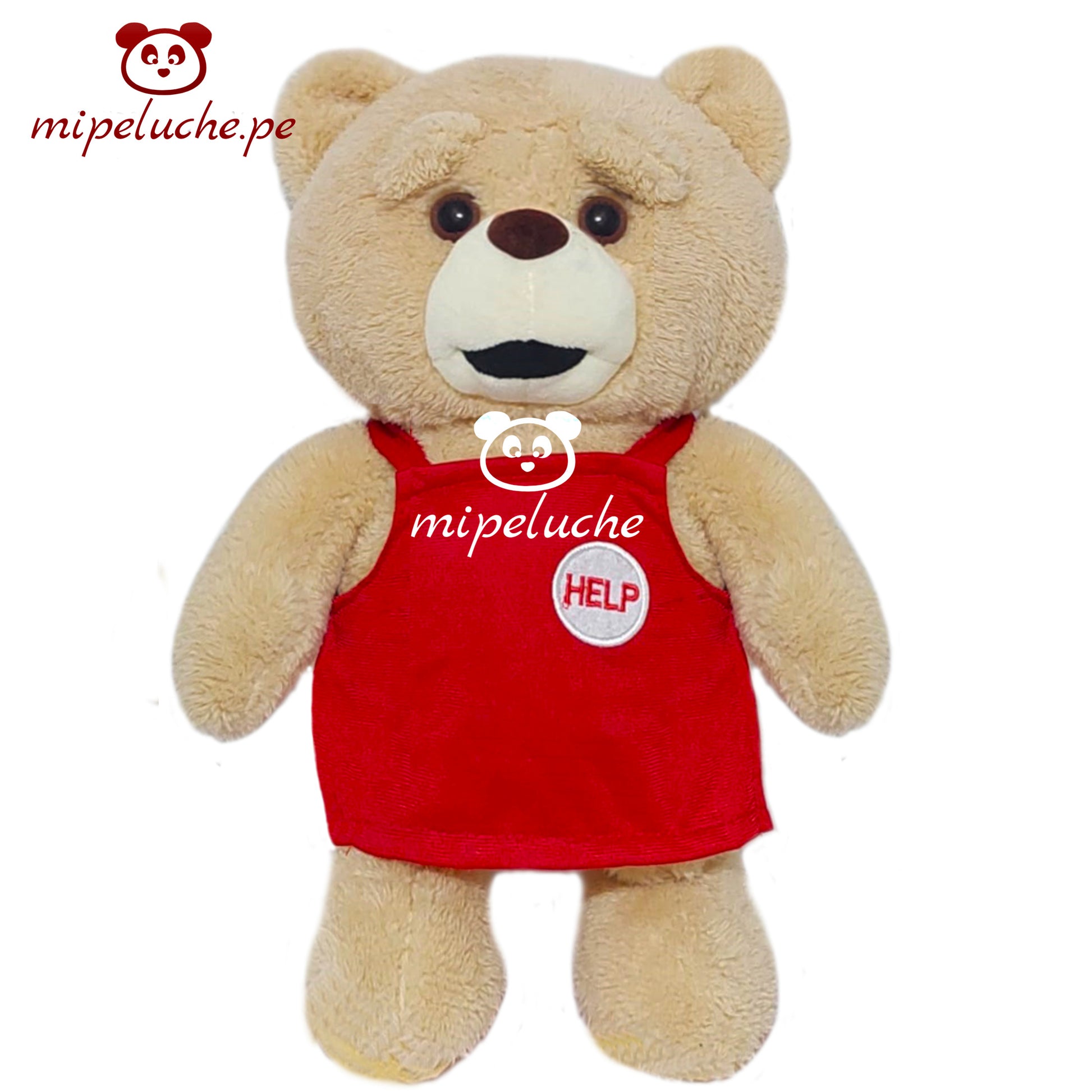 Ted Peluche Osito Ted Oso Ted Peluche De 34 Cm Con Delantal